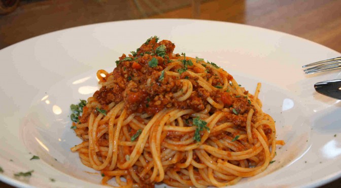 Spaghetti Bolognese lecker in der Schwangerschaft